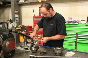 photo of GLP service tech